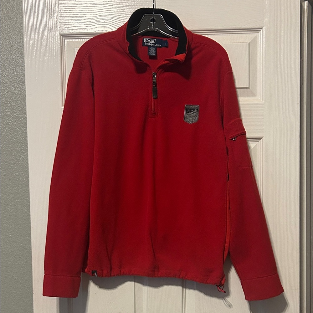 Vgt. Ralph Lauren Red Pullover with Logo